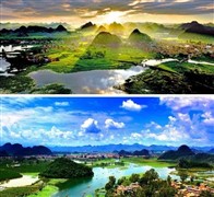 云南文山普者黑、坝美五天山水田园之旅